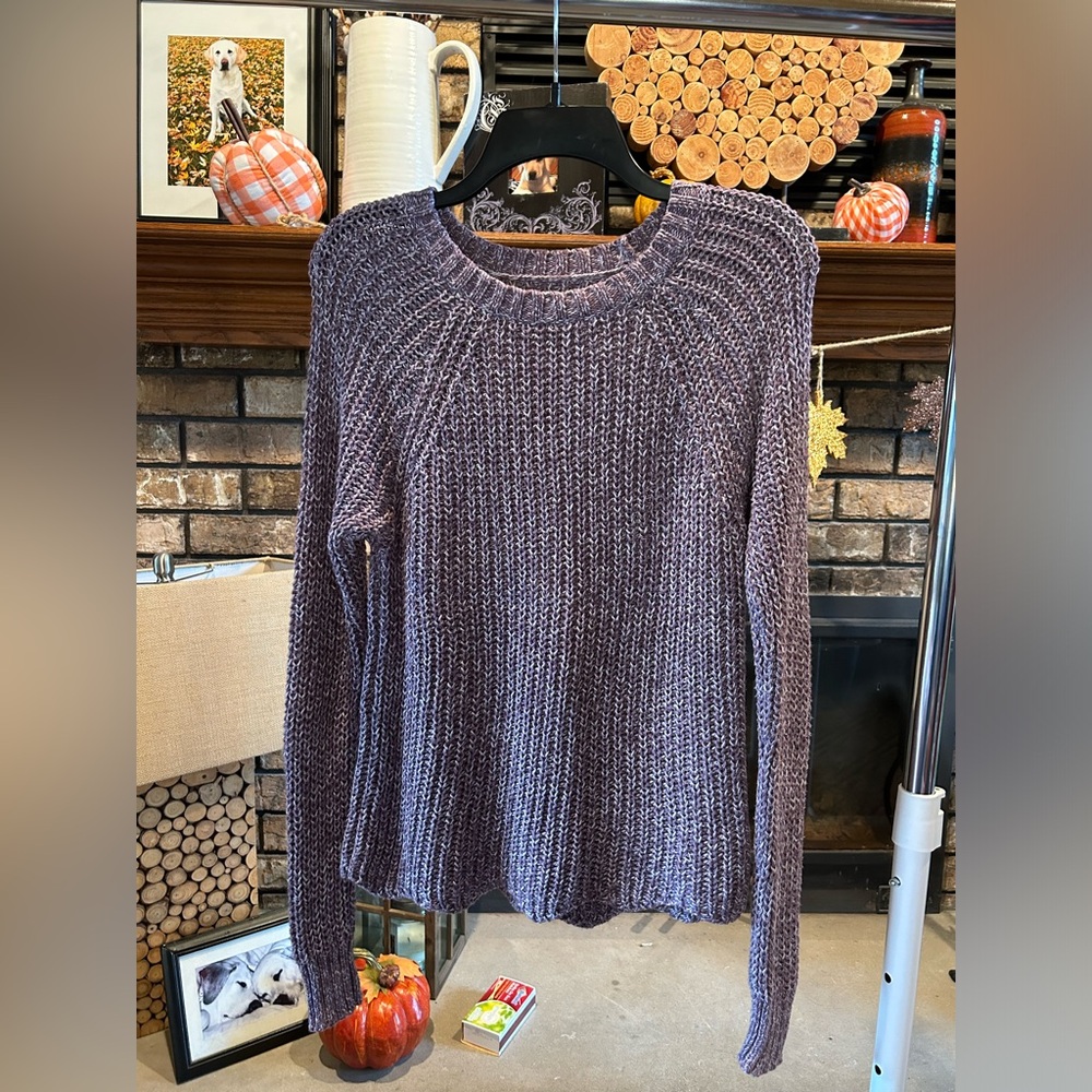 American Eagle | Purple Knit Sweater